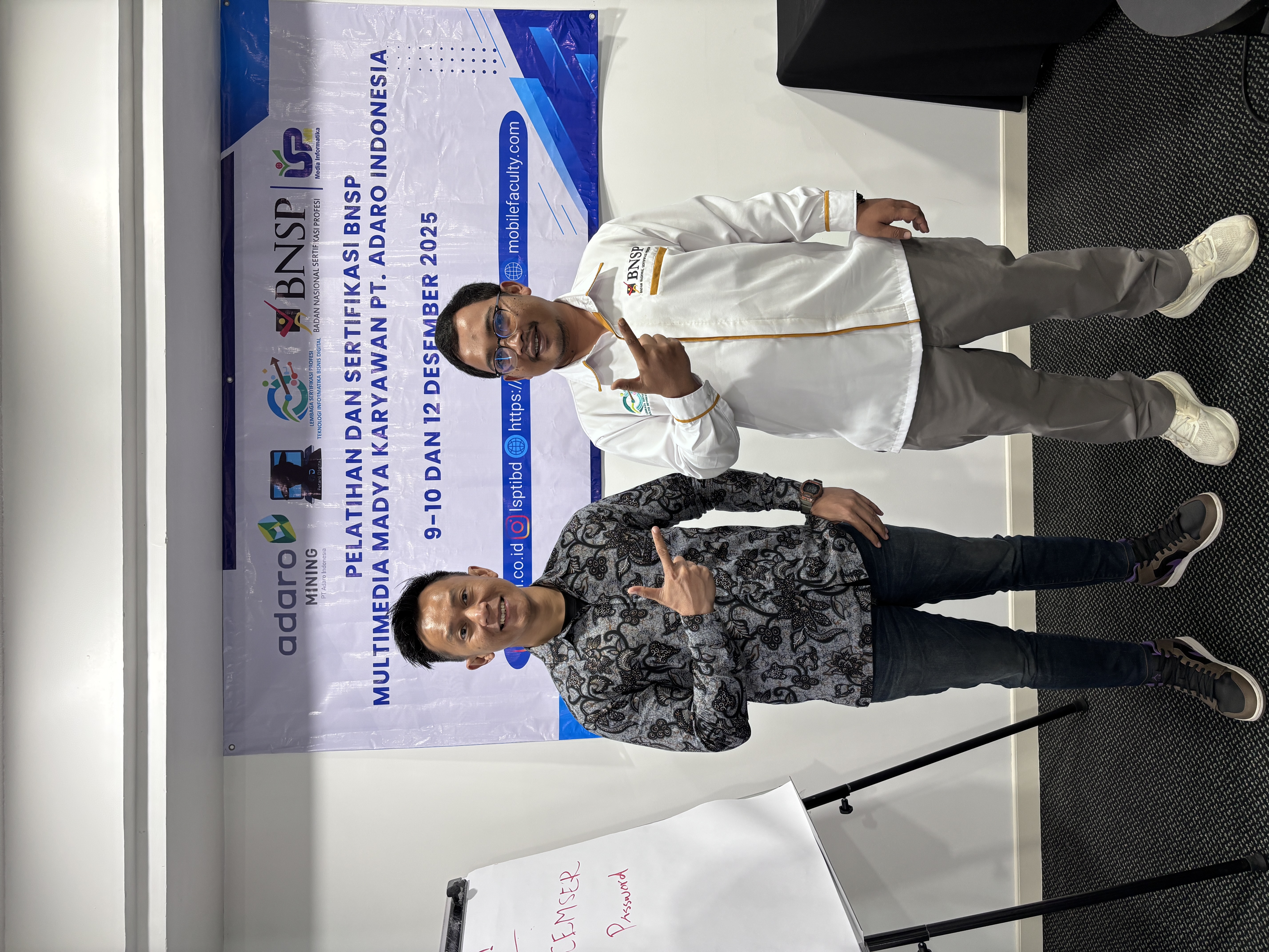 Sertifikasi Desainer Multimedia Madya PT. Adaro Indonesia 12 Desember 2025