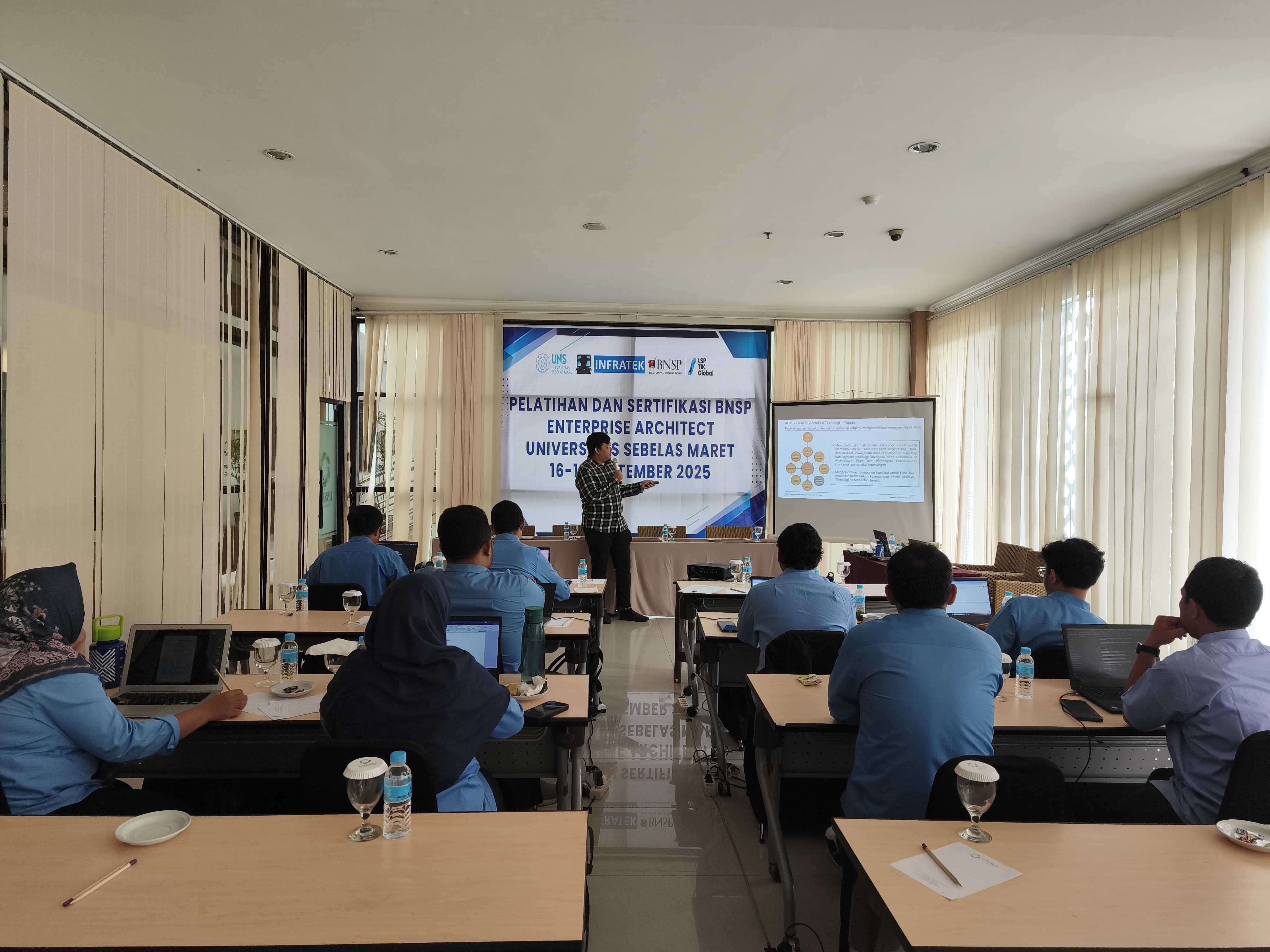 Pelatihan Enterprise Architecture Universitas Sebelas Maret (UNS) – 16–17 September 2025