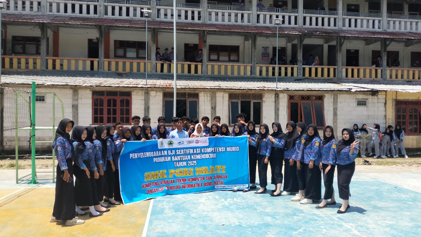 Sertifikasi BNSP Network Admminstrator SMK PGRI BRATI 01-03 Oktober 2025