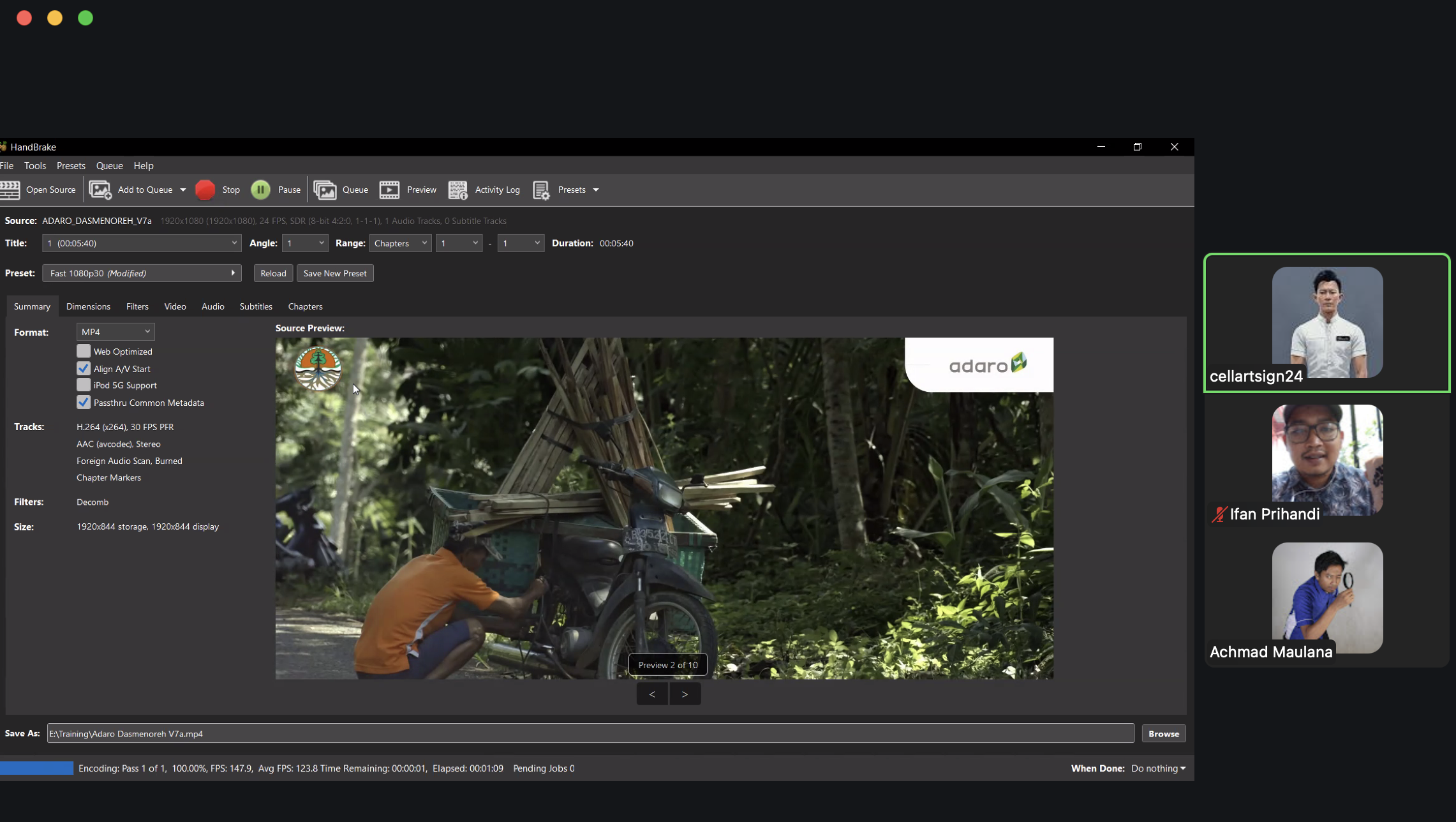 PELATIHAN MULTIMEDIA MADYA PT ADARO INDONESIA 09–10 DESEMBER 2025