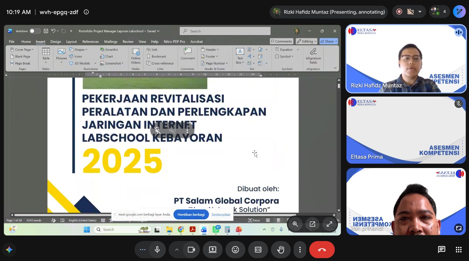 Perkuat Standar Infrastruktur Jaringan, Mobile Faculty Gandeng ELTASA Sukses Laksanakan Asesmen Kompetensi Network