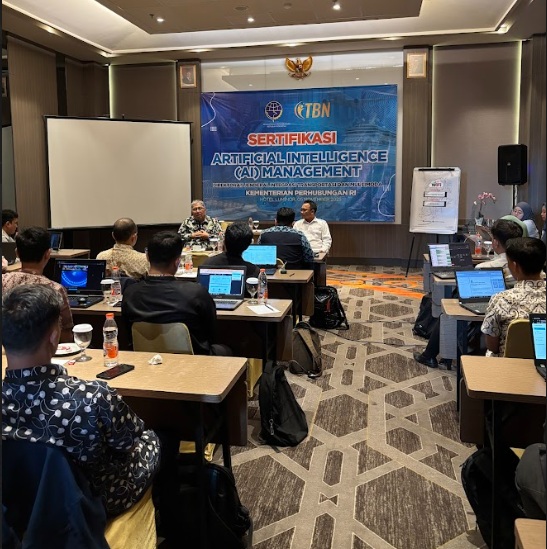 Kegiatan Sertifikasi BNSP AI Management – Pegawai INTRAM Kemenhub 5 November 2025