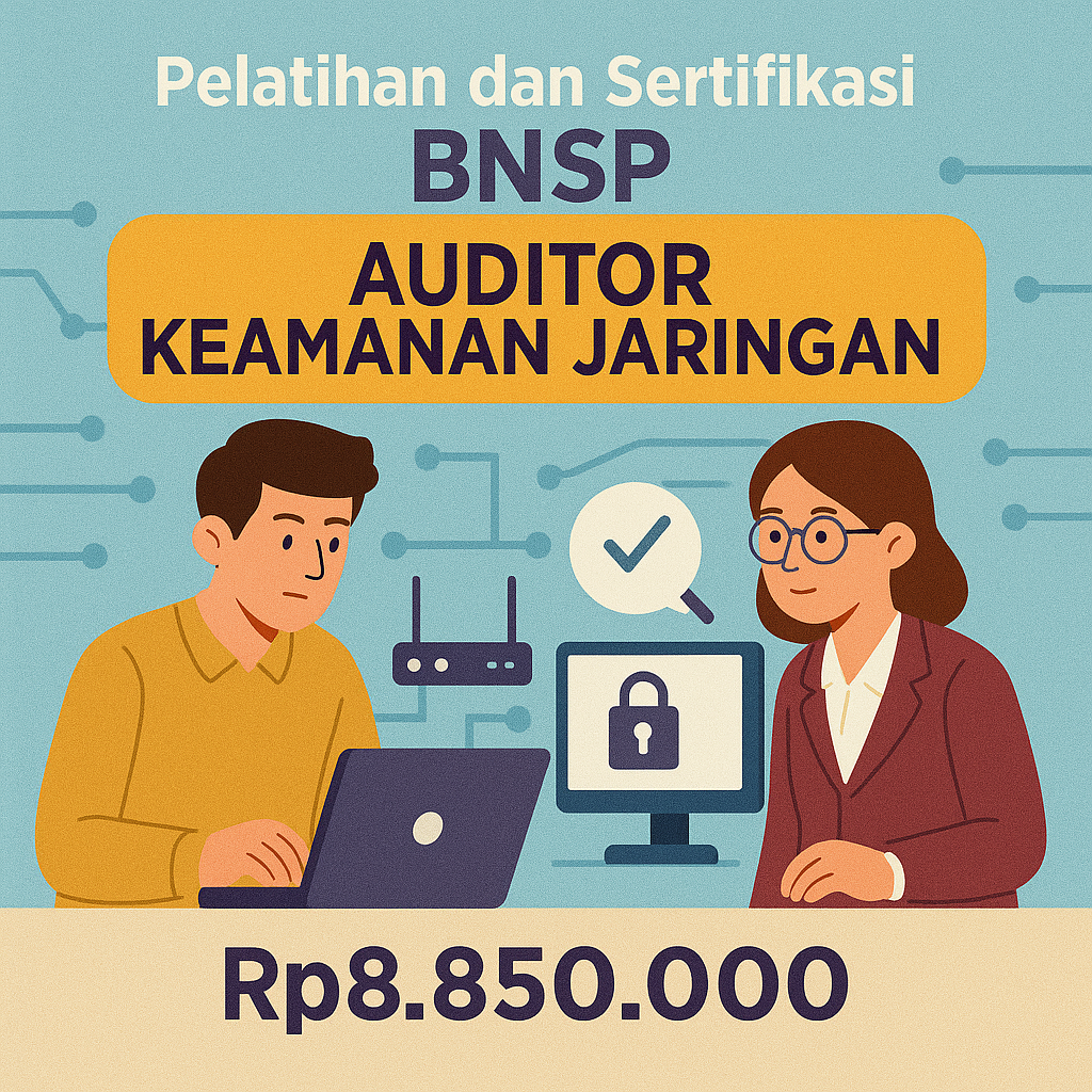 Pelatihan Resmi BNSP Skema Auditor Keamanan Jaringan