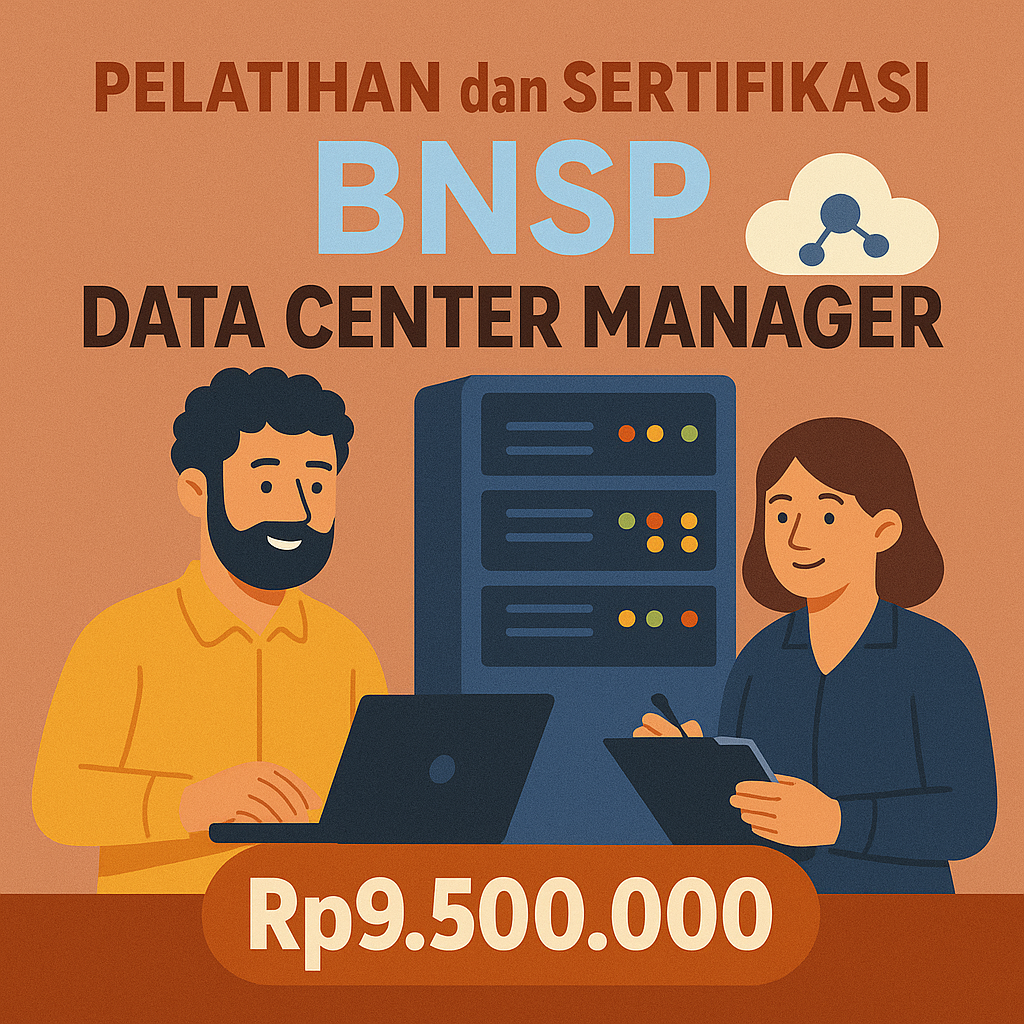 Sertifikasi dan Pengembangan Kompetensi Data Center Manager BNSP