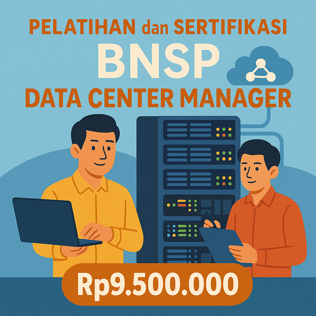 Pelatihan Kompetensi dan Sertifikasi BNSP Data Center Manager