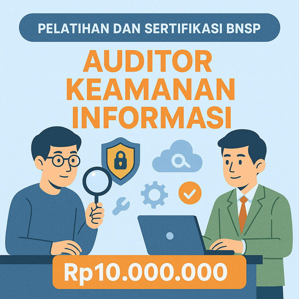 Pelatihan Kompetensi dan Sertifikasi BNSP Auditor Keamanan Informasi