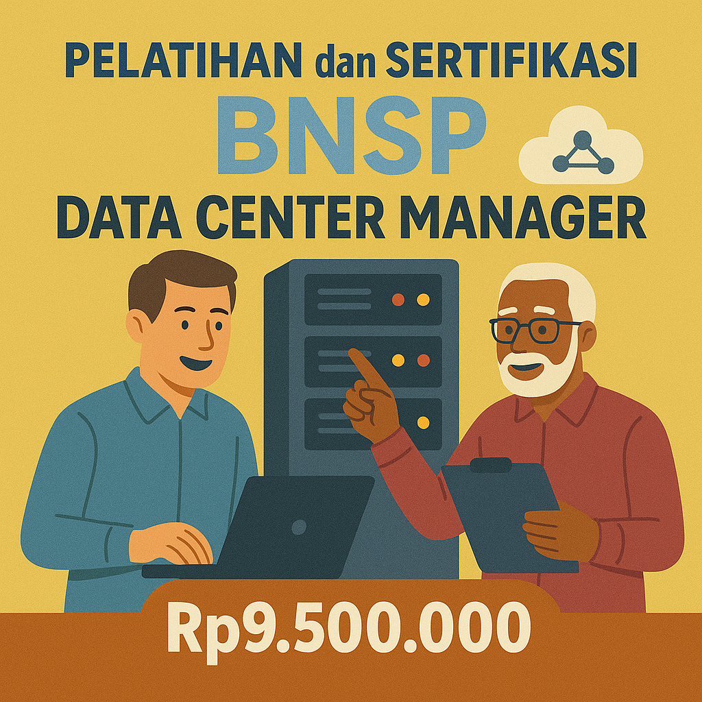 Sertifikasi Nasional BNSP untuk Manajer Data Center Profesional
