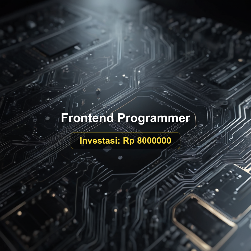 Pelatihan dan Uji Kompetensi BNSP Skema untuk Spesialis Senior Frontend Programmer
