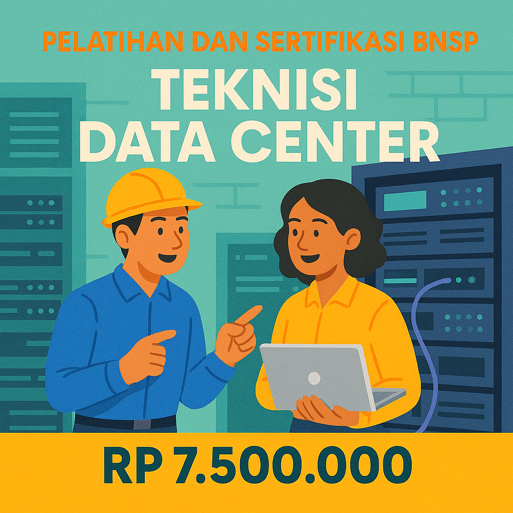 Pelatihan dan Uji Kompetensi BNSP Skema Teknisi Data Center