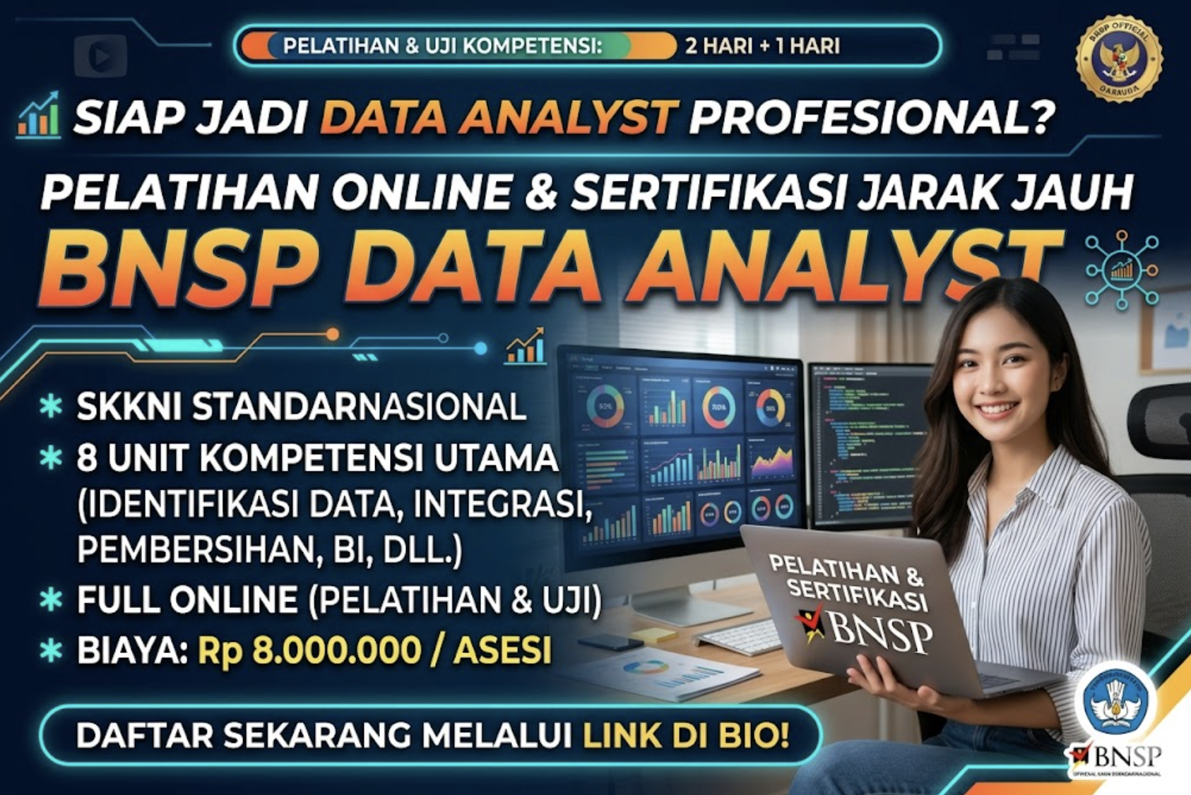 Data Analyst Professional Certification: Validasi Keahlian Anda Secara Nasional