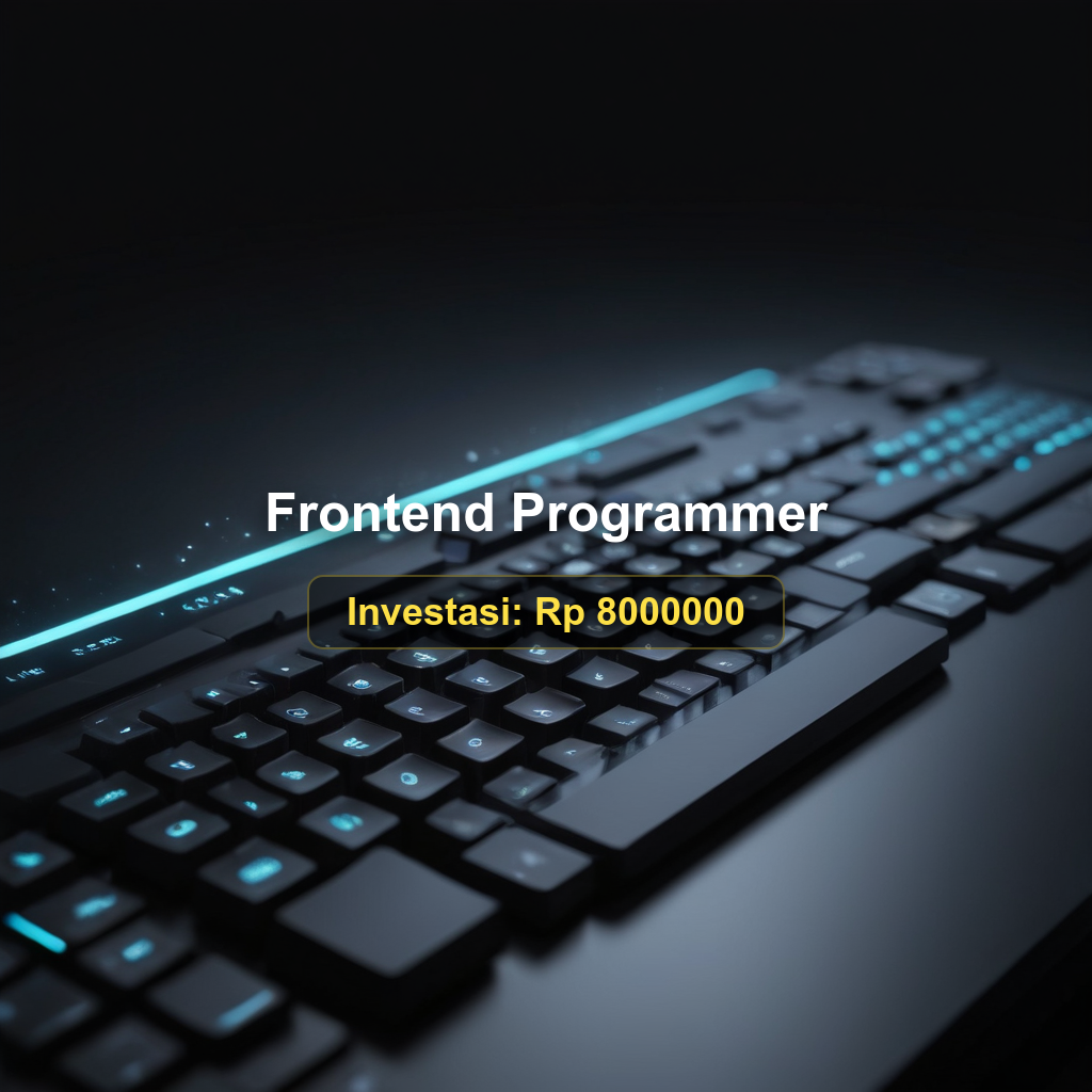Pelatihan dan Uji Kompetensi BNSP Skema untuk Frontend Programmer Profesional