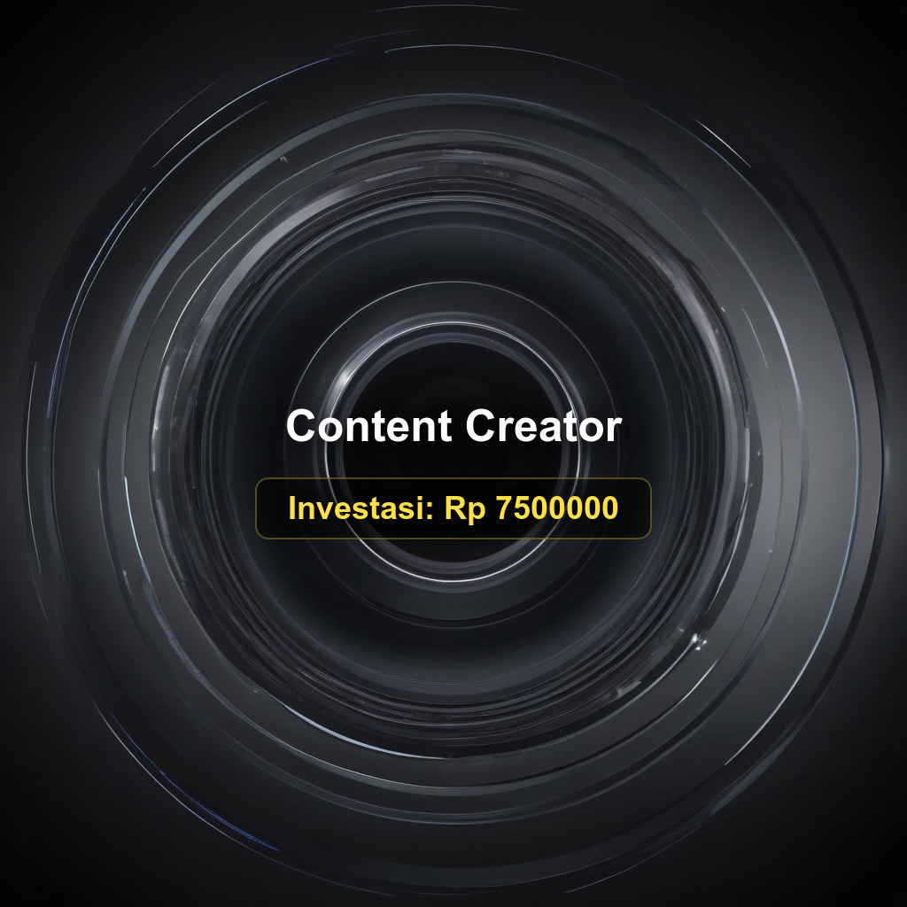 Pembelajaran dan Penilaian Kompetensi Content Creator Profesional untuk Media Sosial dan Platform Online