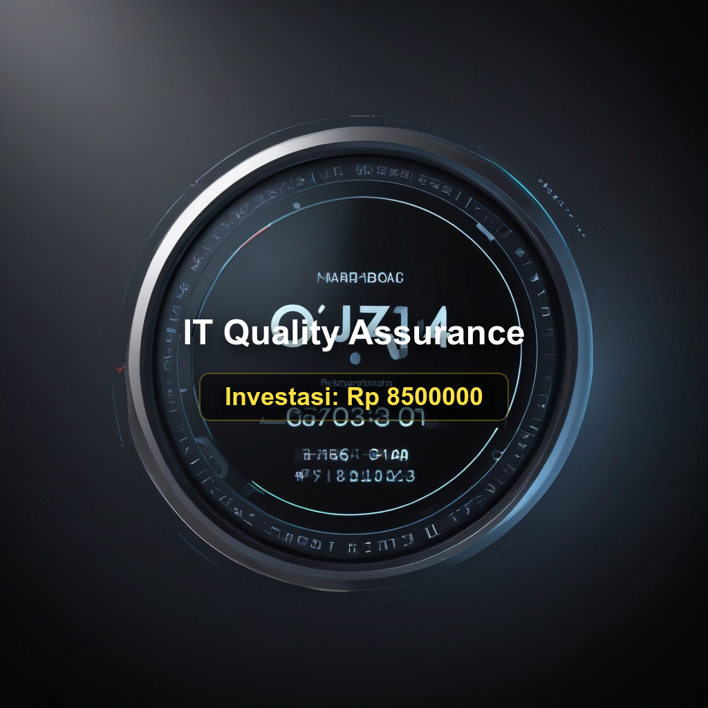 Pelatihan dan Uji Kompetensi BNSP Skema IT Quality Assurance untuk Spesialis IT QA Profesional