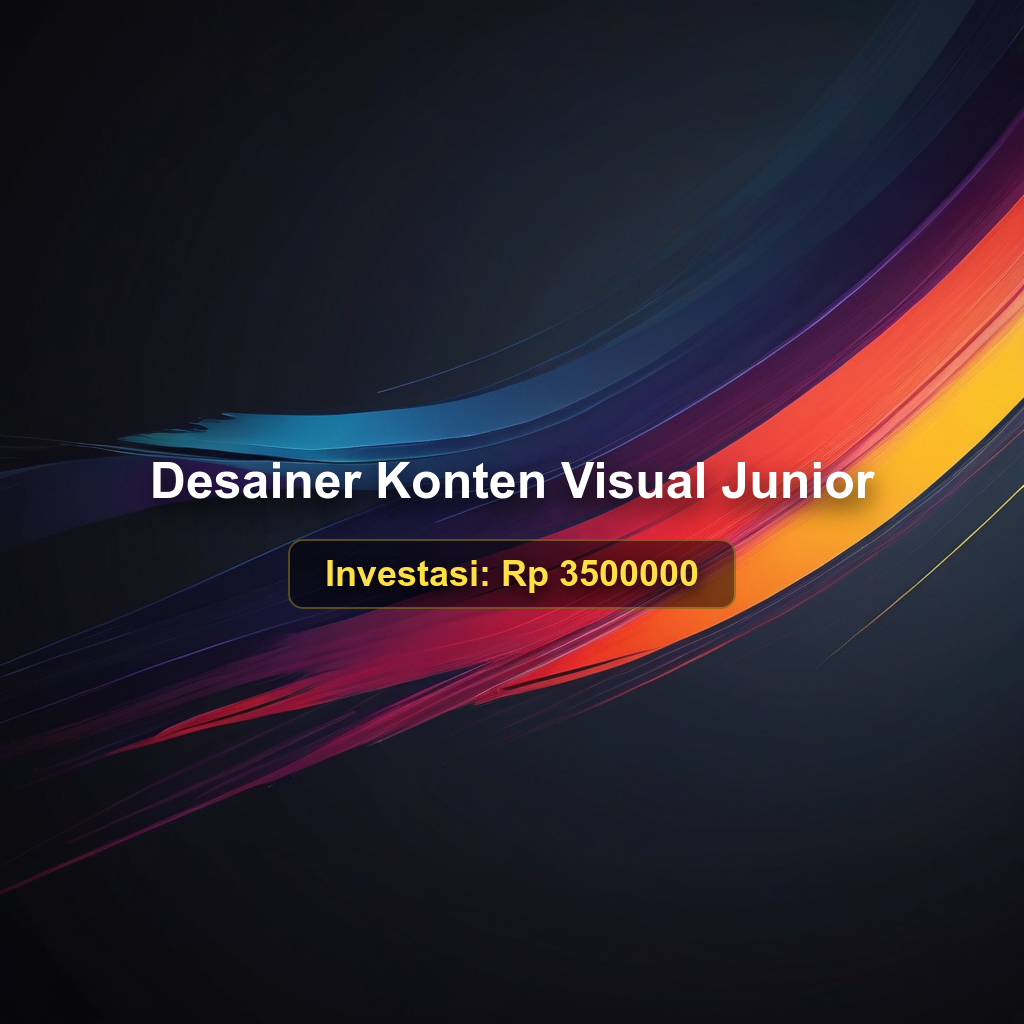 Pengembangan Kurikulum BNSP Profesional untuk Desainer Konten Visual Junior