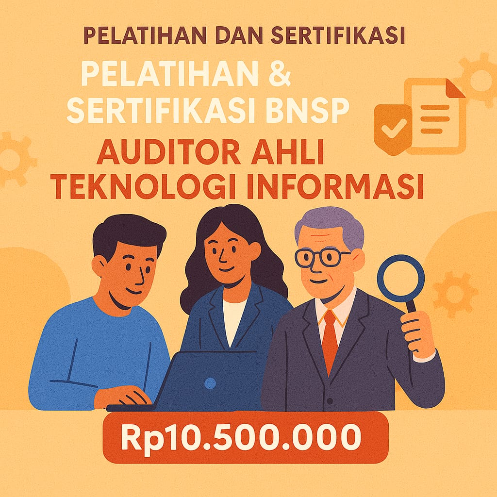 Pelatihan dan Sertifikasi Profesi BNSP Auditor Ahli Teknologi Informasi