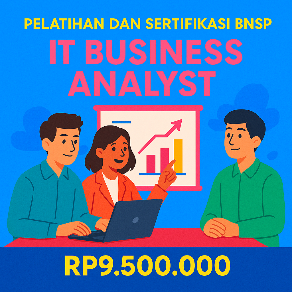 Pelatihan Profesi dan Sertifikasi BNSP – IT Business Analyst