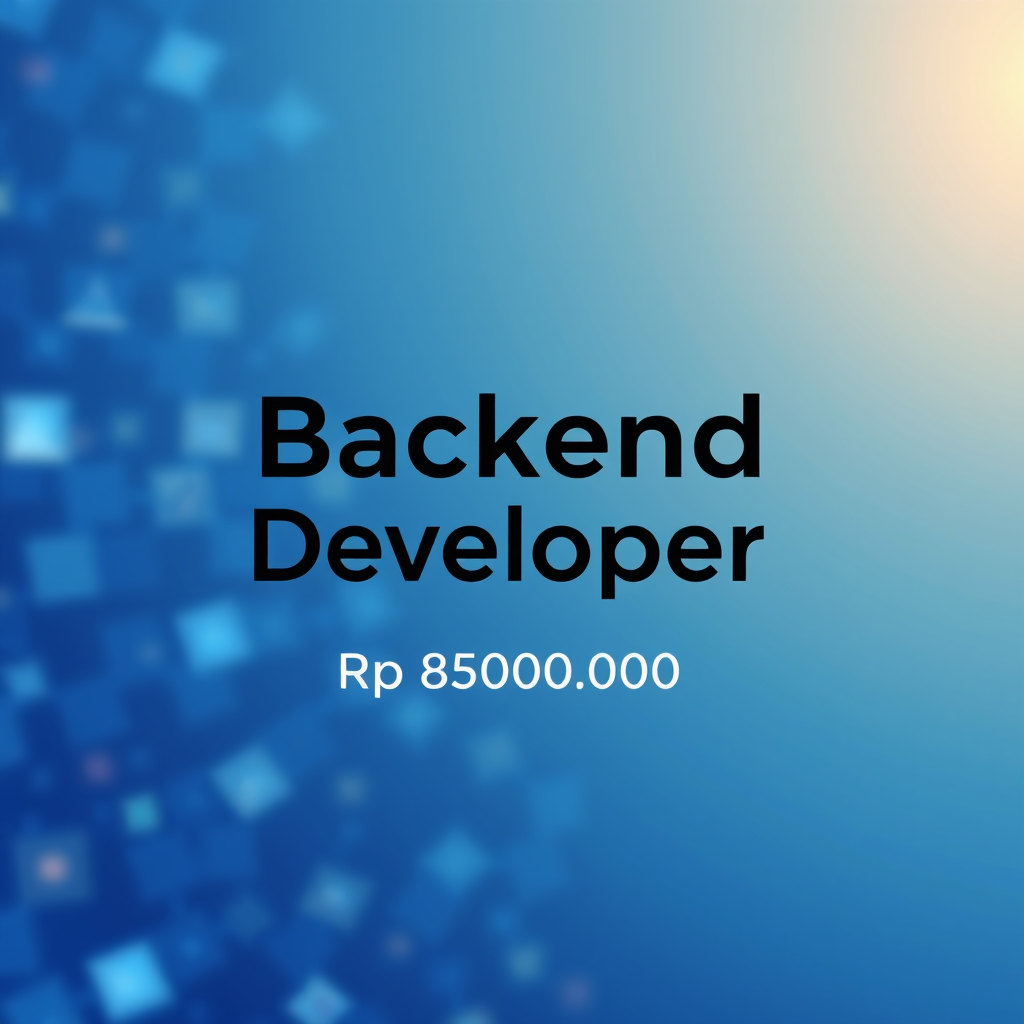 Pelatihan dan Uji Kompetensi BNSP Skema untuk Backend Developer Berbasis Microservices (Backend Developer)