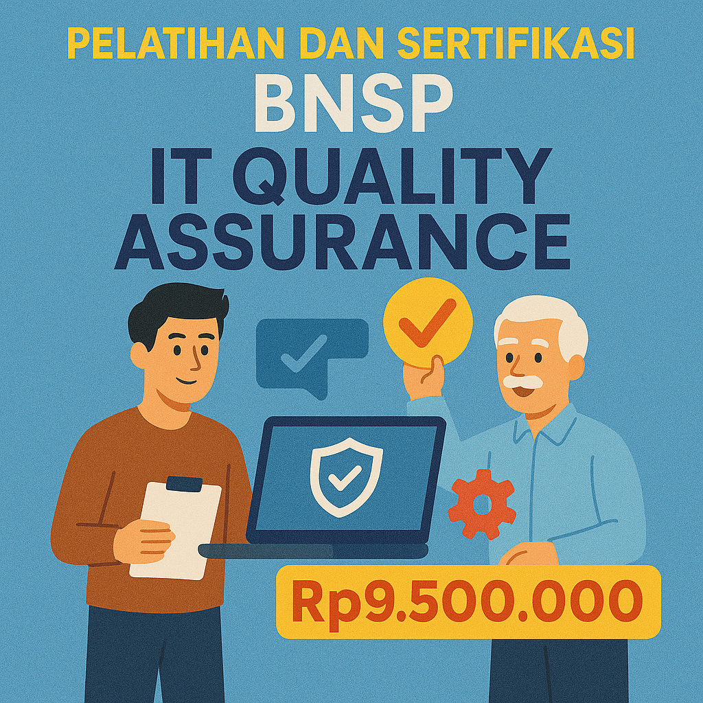 Pelatihan dan Uji Kompetensi IT Quality Assurance – Sertifikasi BNSP