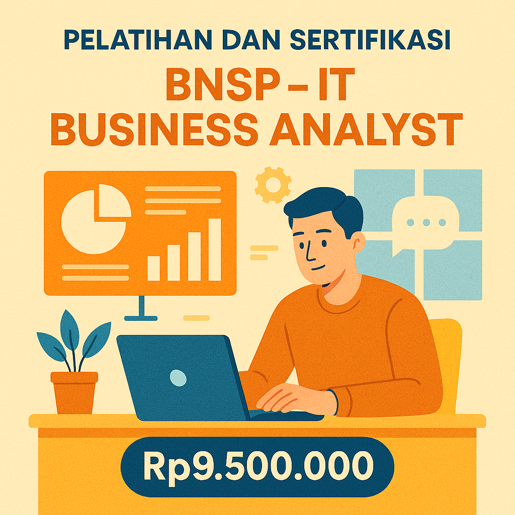 Sertifikasi Profesi dan Pelatihan BNSP – IT Business Analyst