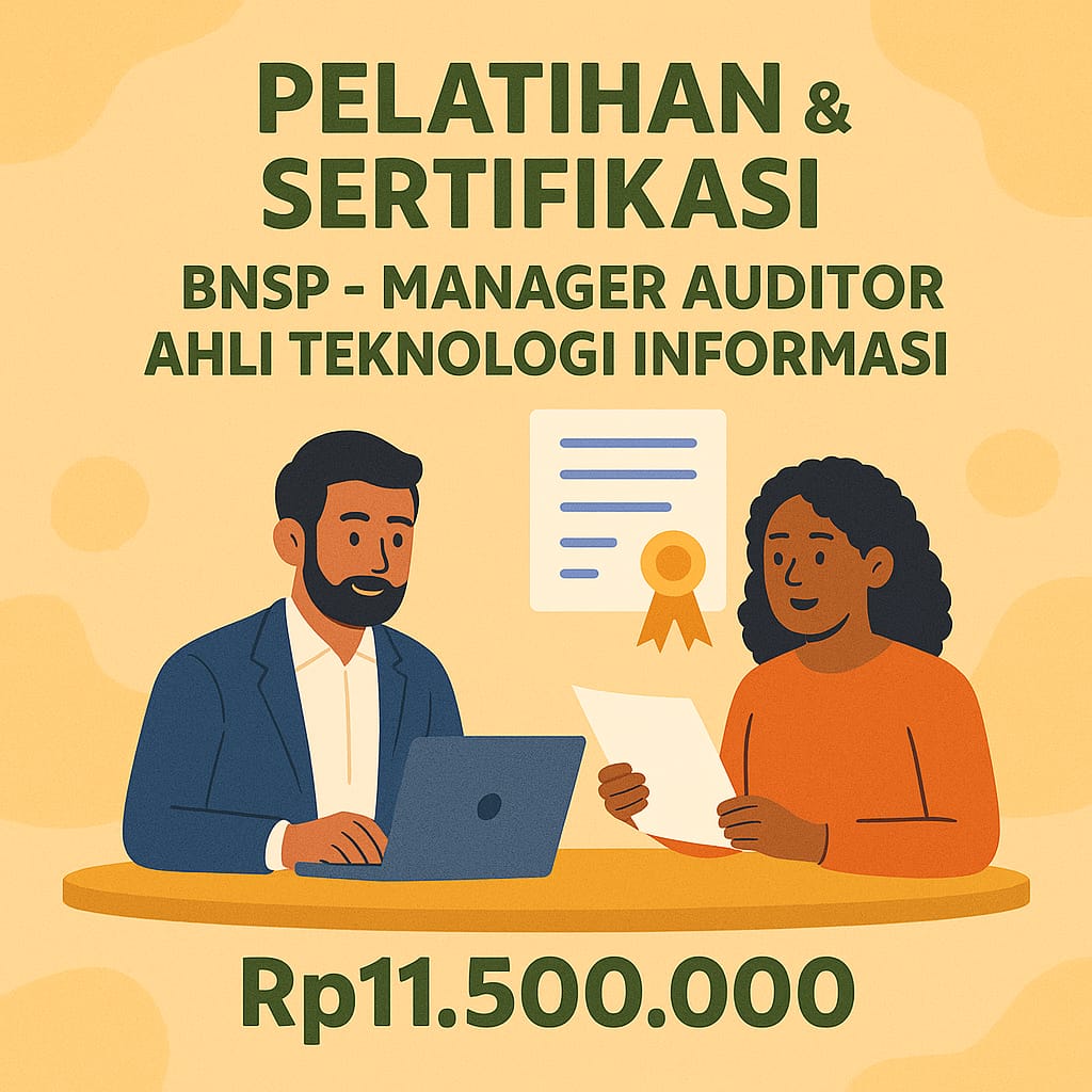 Uji Kompetensi BNSP Skema Manager Auditor Ahli Teknologi Informasi