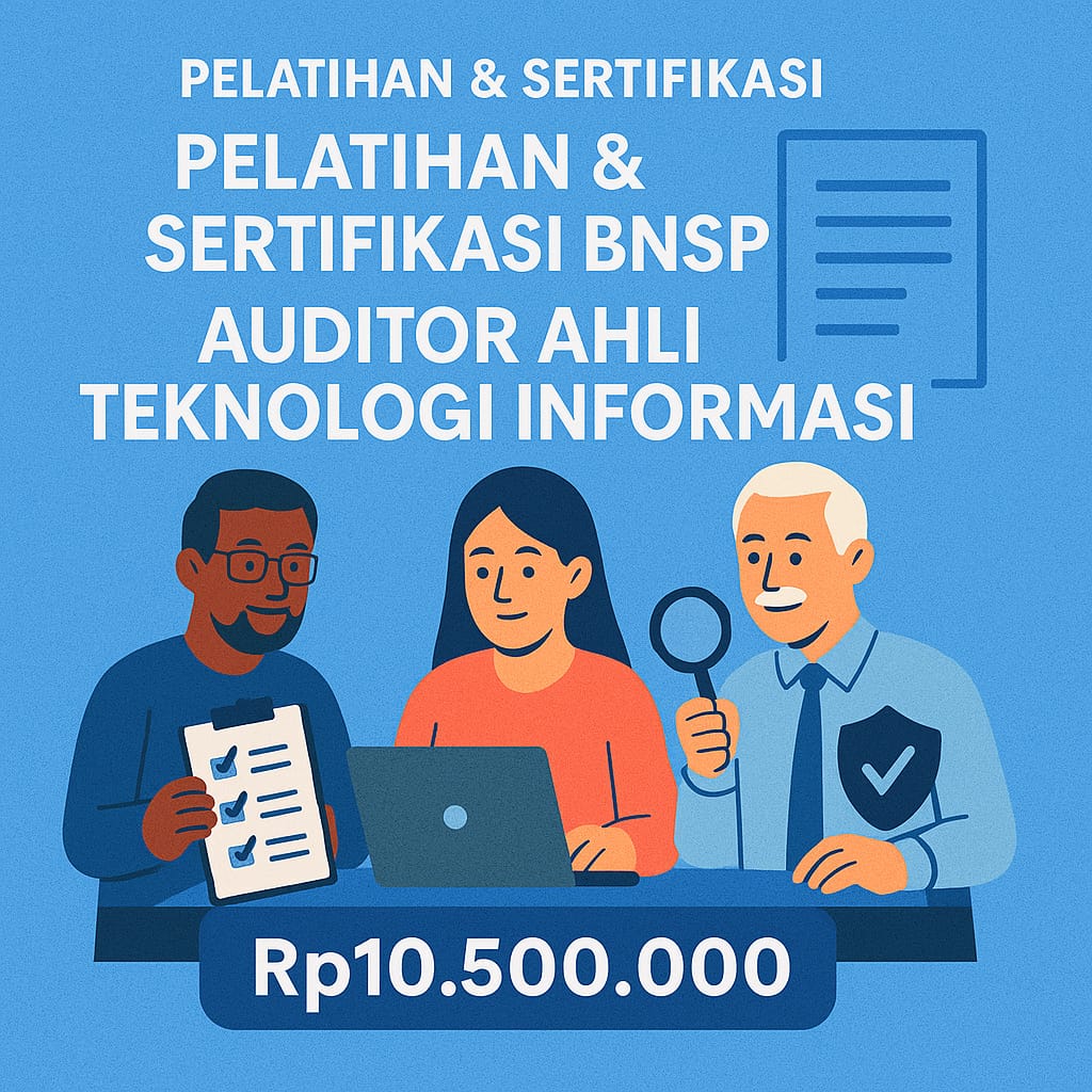 Training & Uji Kompetensi BNSP – Auditor Ahli Teknologi Informasi