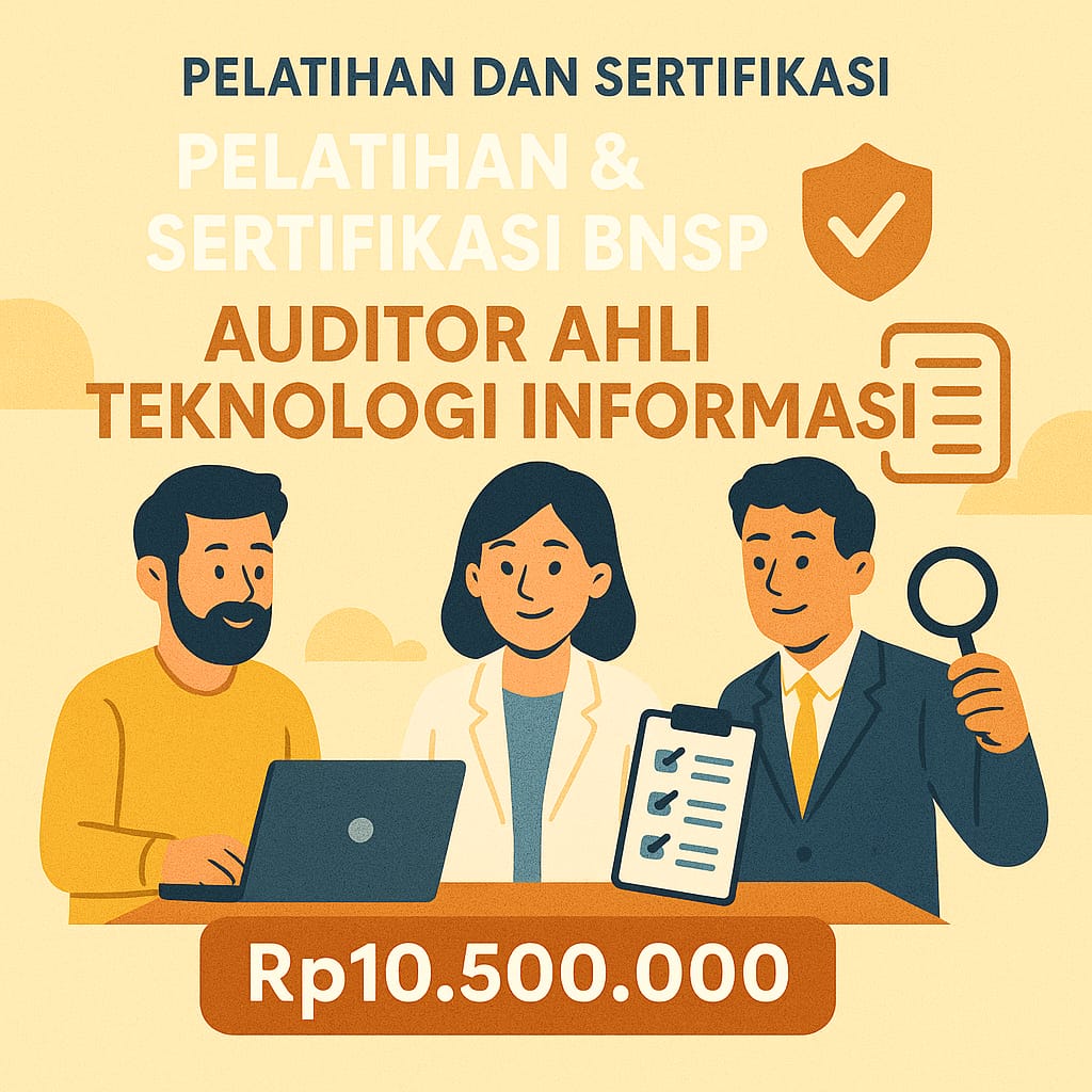 Program Resmi BNSP Sertifikasi Auditor Ahli Teknologi Informasi