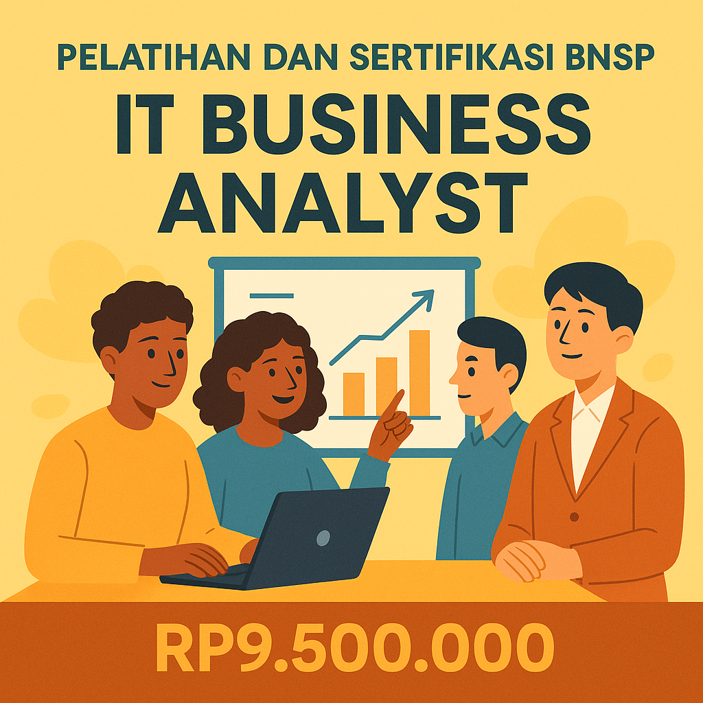 Pelatihan dan Sertifikasi Kompetensi BNSP – IT Business Analyst