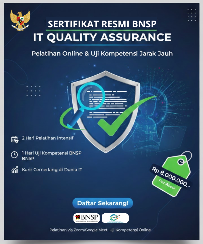Siap Menghadapi Industri 5.0: Sertifikasi Ahli IT Quality Assurance BNSP