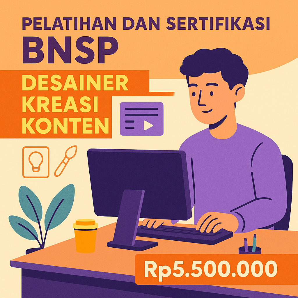 Program Sertifikasi Profesi BNSP – Desainer Kreasi Konten