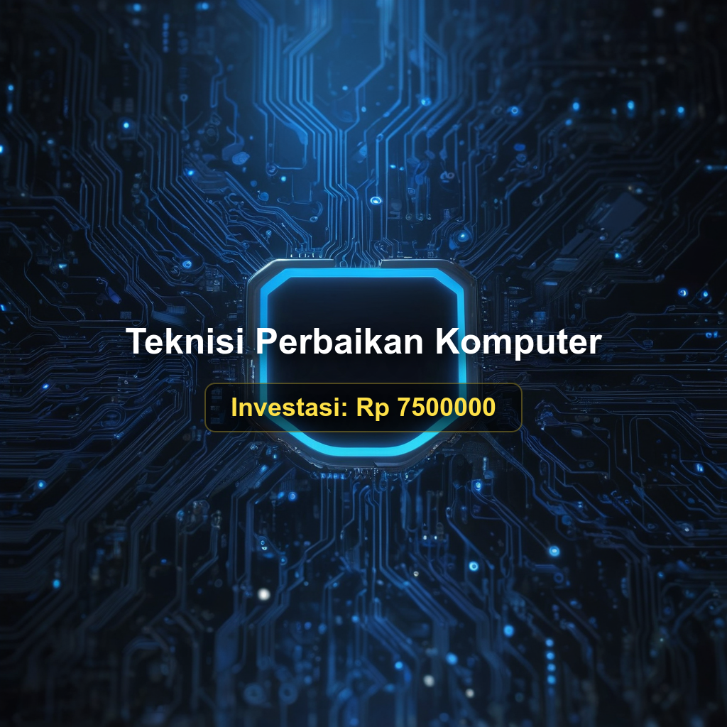 Pelatihan dan Uji Kompetensi BNSP Skema untuk Teknisi Perbaikan Komputer Profesional