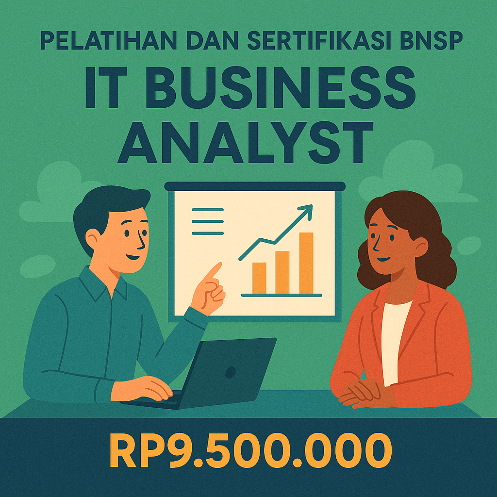 Program Resmi BNSP: Pelatihan dan Sertifikasi IT Business Analyst