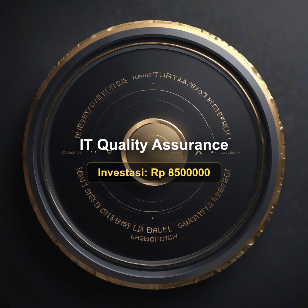 Pelatihan dan Uji Kompetensi BNSP Skema IT Quality Assurance (ITQA) untuk Spesialis Senior Pengelola Sistem Informasi Finansial