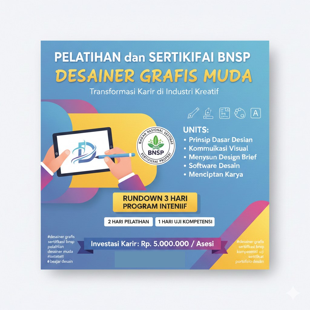 Graphic Design Pro-Track: Standarisasi Kompetensi Desainer Grafis Muda Indonesia.