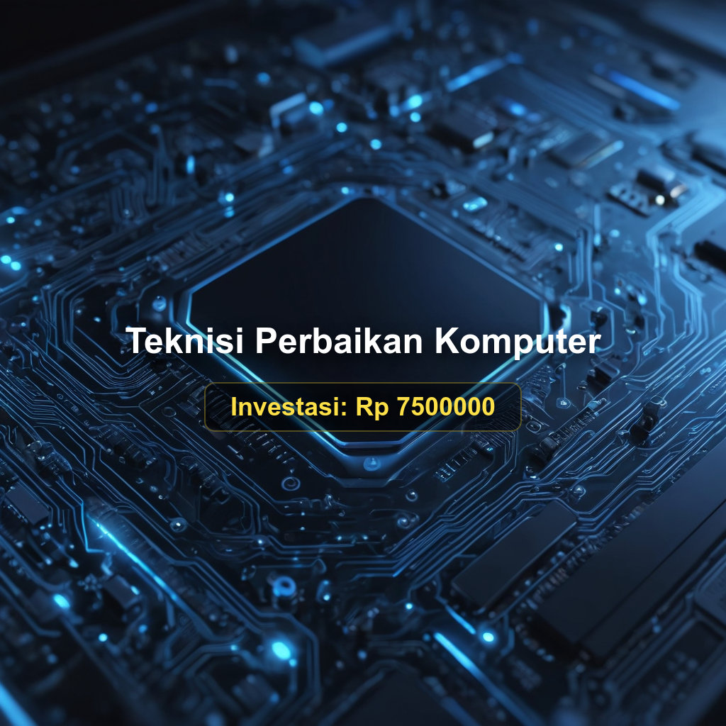 Pelatihan dan Uji Kompetensi BNSP Skema untuk Teknisi Perbaikan Komputer Spesialis Lanjutan