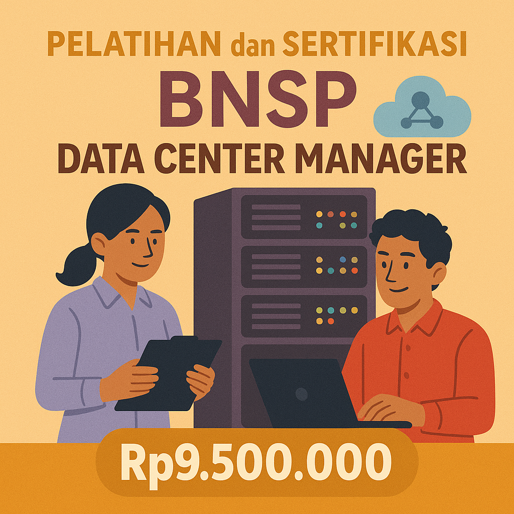 Sertifikasi BNSP untuk Profesional Data Center Manager