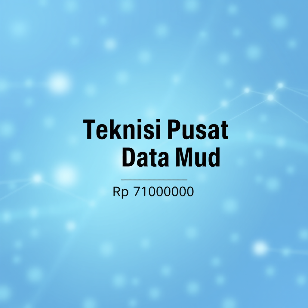 Pelatihan dan Uji Kompetensi BNSP Skema untuk Teknisi Pusat Data Muda