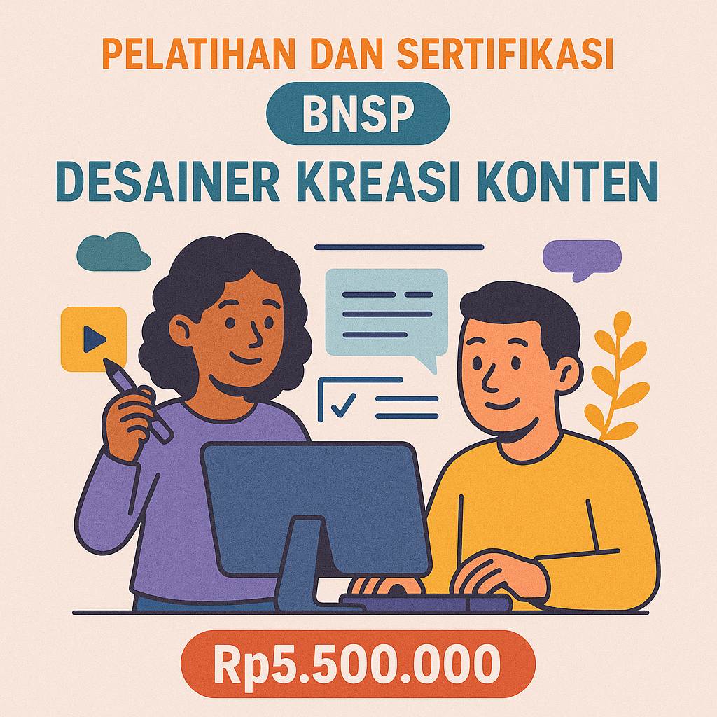 Uji Kompetensi BNSP Desainer Konten Visual Junior