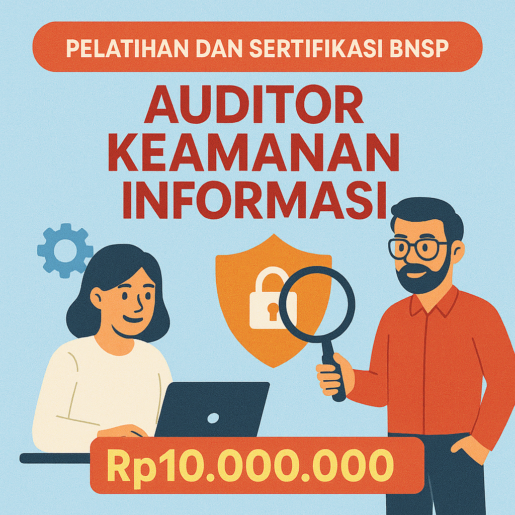 Pelatihan & Uji Sertifikasi BNSP Manager Auditor Ahli Teknologi Informasi