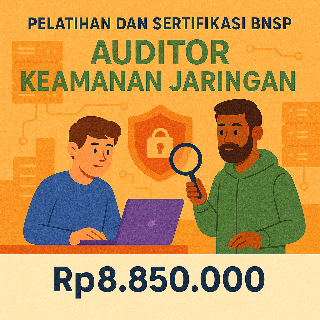 Program Resmi Sertifikasi BNSP Auditor Keamanan Jaringan